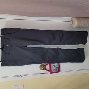 Prana bootcut nylon pants womens size 0 gray stretchable 30in Waist